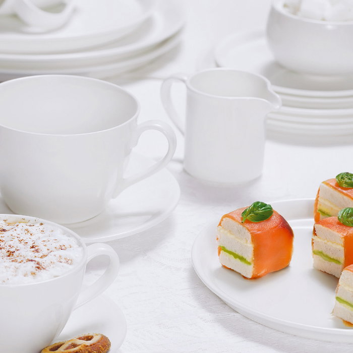 Avet Lechera 85 Ml (6 Unidades) Blanca Luminosa Apta para Microondas y Lavavajillas Avet Lechera 85 Ml (6 Unidades) Blanca Luminosa Apta para Microondas y Lavavajillas